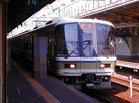 大阪駅にて