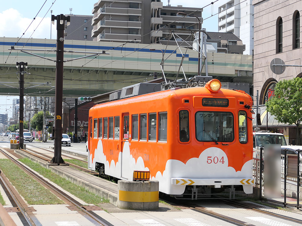 阪堺500形モ504号車